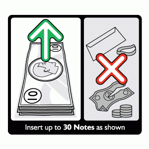 30 Notes as Shown Large Label